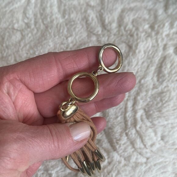 Bella & Jack Casually Elegant Gold and Tan Bracelet - Picture 8 of 9